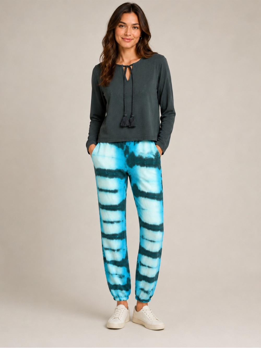 Something Navy NWT Size XS 2-Piece Sweatshirt & Jogger Lounge Set